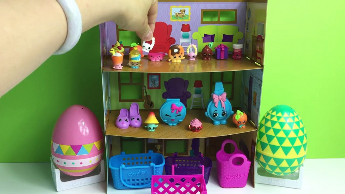 Shopkins Surprise Eggs Learn Sizes from Smallest to Biggest! Opening Eggs with Toys, Kids Fun Toys