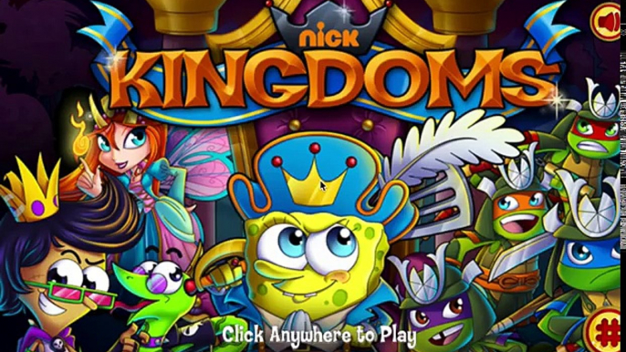 Спанч Боб ЗАЩИТА ЗАМКА nickelodeon kingdoms