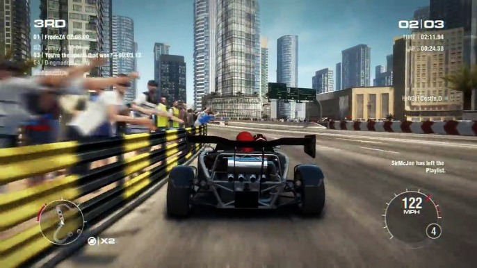 GRID 2 PC Multiplayer Race Gameplay: Tier 4 Fully Upgraded Ariel Atom 3 in Dubai