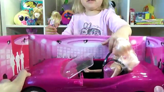 Coche muñeca para para coche grande musical muñecas Barbie Steffi DEFA barnices barbie Steffi Def