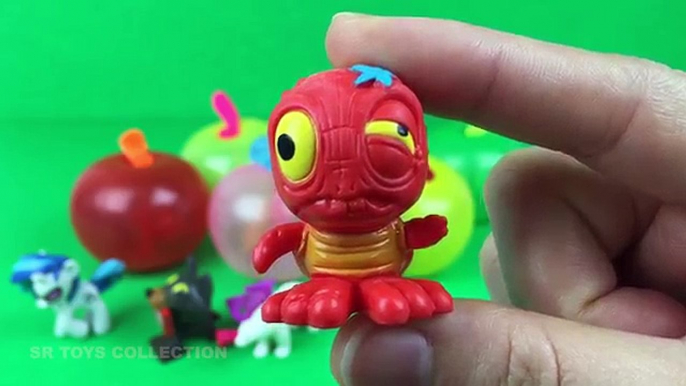 Pomme des ballons enfants couleurs pour à lintérieur Apprendre jouets esprit avec Surprise surprises