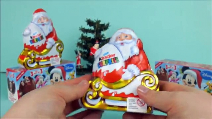 Chocolate Surprise Eggs Decorate Your Christmas Tree With Mickey Mouse & Friends By Disney