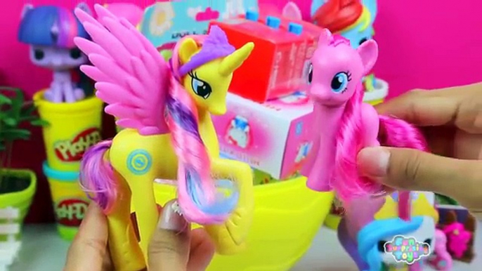 DEV SÜRPRİZ YUMURTA Prenses Celestia 2016 Play Doh My Little Pony Equestria Girls
