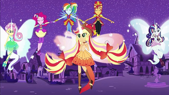 My Little Pony Transforms Equestria Girls Crystal into Daydream forms - MLP Animation Video