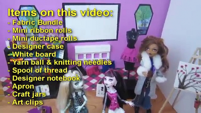 How to Make Doll Design Class Supplies - Recycling - Doll Crafts - simplekidscrafts