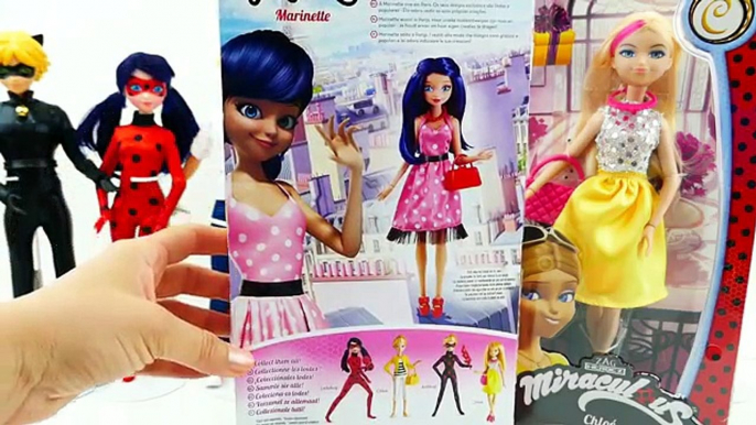 New Miraculous Ladybug Fashion Dolls Marinette and Chloe Summer Dress | Evies Toy House