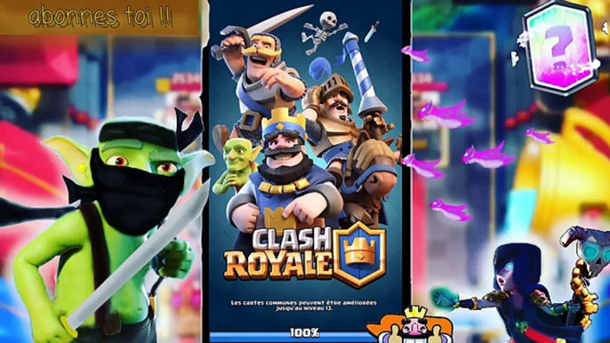 COMMENT AVOIR UNE LEGENDAIRE COFFRE EN OR CLASH ROYALE !!