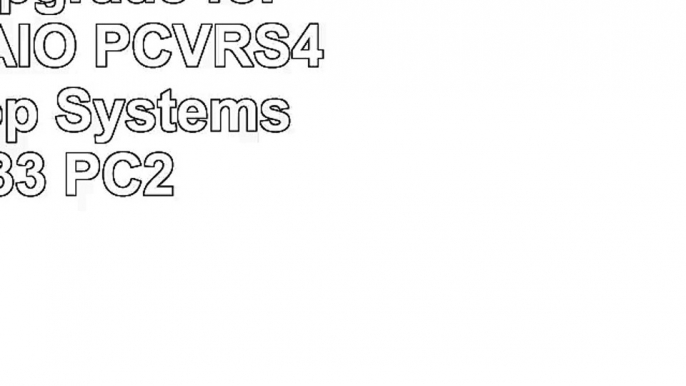 1GB Kit 2x 512MB RAM Memory Upgrade for the Sony VAIO PCVRS422X Desktop Systems