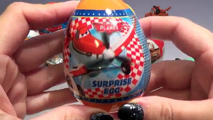 Pixar Cars surprise eggs Disney Pixar Zaini Planes Spiderman surprise Lightning McQueen Mater Dusty