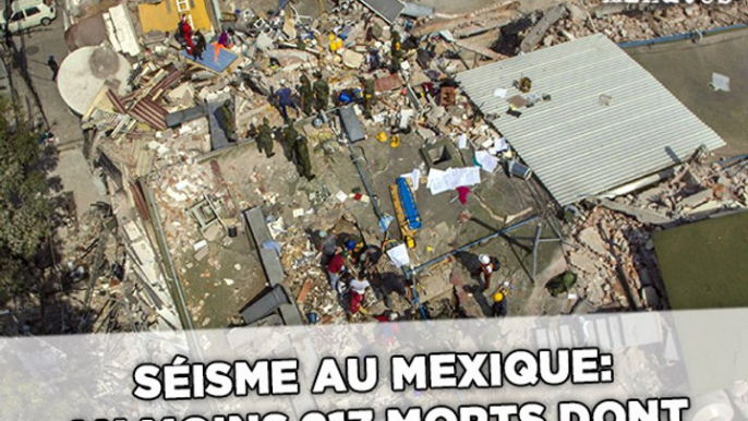Séisme au Mexique: Au moins 217 morts dont 21 enfants