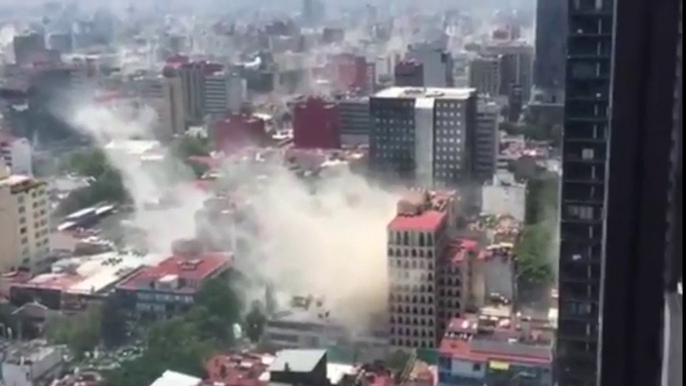 Terror en México DF: los vídeos más impactantes del terremoto