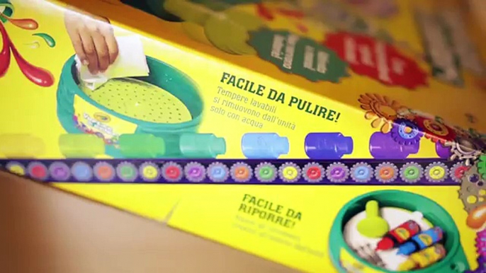 Coloriamo con il VORTICE DI COLORI Crayola: SPIRALI PAZZESCHE