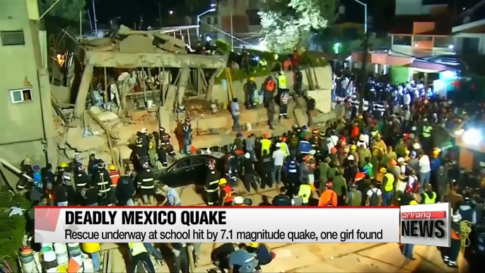 Mexico quake: desperate search for survivors continue, 1 Korean dead