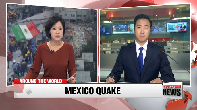 Mexico quake: desperate search for survivors continue, 1 Korean dead