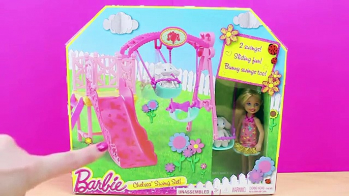 Barbie Casa Club de Chelsea y Parque de Juegos - Juguetes de Barbie en Español