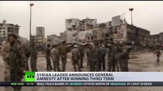 Assad Amnesty: Syrian president upholds promise after winning third term