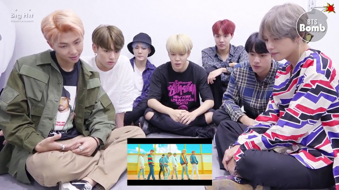 [ENG SUB] [BANGTAN BOMB] BTS 'DNA' MV REAL reaction @6:00PM (170918) - BTS (방탄소년단)