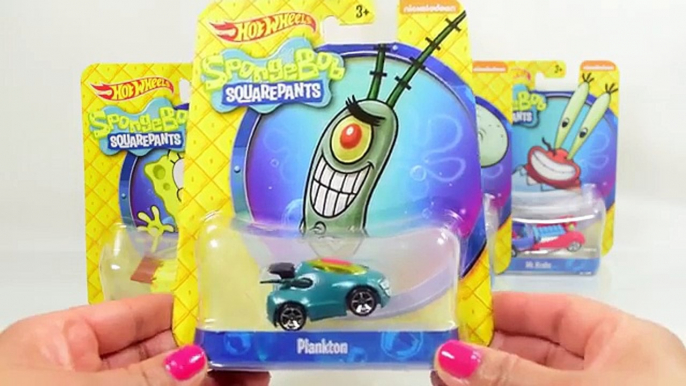 Bob Esponja en Hot Wheels Set Completo | JuguetesYSorpresas