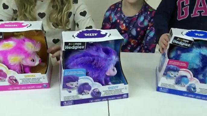 NEW ZOOMER HEDGIEZ | FUN TOYS VIDEOS FOR KIDS | THE DISNEY TOY COLLECTOR