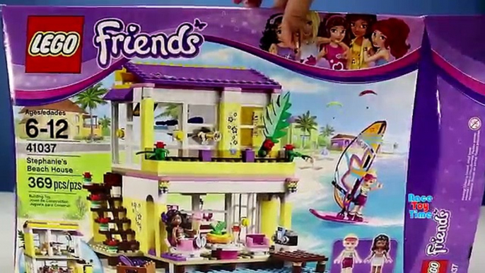 Lego Friends Stephanies Beach House Playset Stop Motion Build