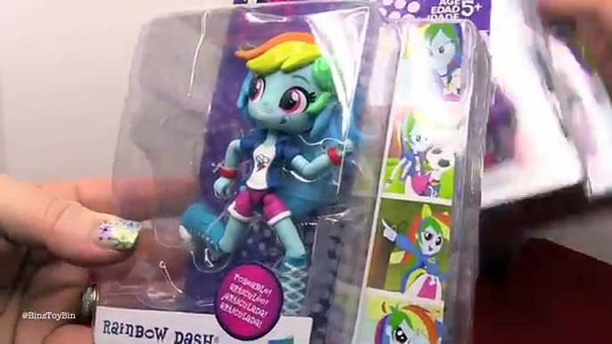 MLP Equestria Girls Minis! Twilight Sparkle, Rainbow Dash, & Pinkie Pie Dolls! | Bins Toy Bin