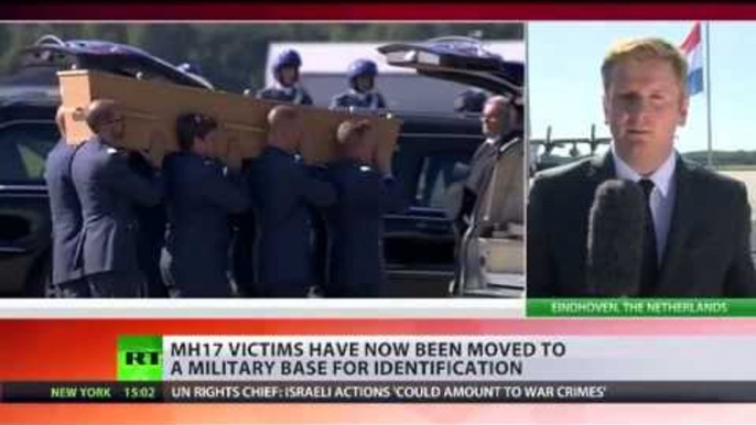 First MH17 bodies arrive home, Netherlands takes lead in plane crash investigation