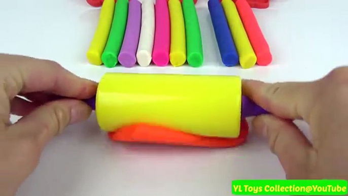 Et enfants argile couleurs Créatif pour amusement amusement enfants Apprendre la modélisation jouer tout petit vidéos