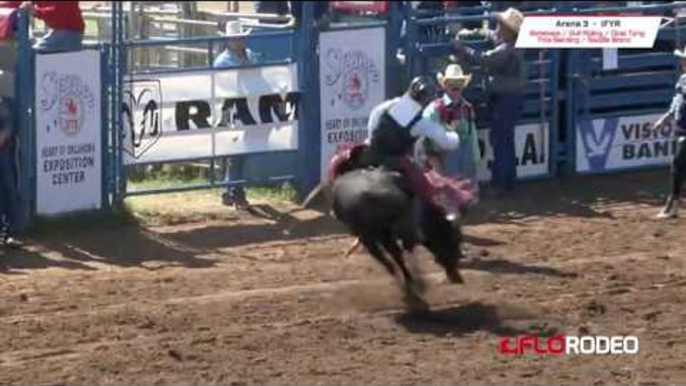 Judd Hebert 85 run at International Finals Youth Rodeo 2017