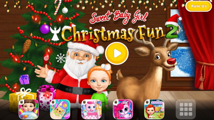 Fun Care Makeover - Sweet Baby Girl Christmas Kids Games, Hair Salon Dress up | Games For Kids