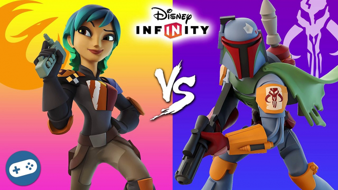 Sabine VS Boba Fett Disney Infinity 3.0 Star Wars Rebels Versus