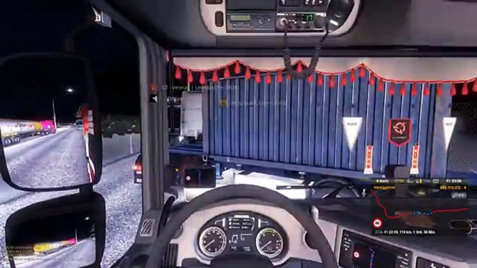 ETS 2 - Multiplayer [Winter] | Idiots, Crashes, Fails, Traffic Jam,.#31