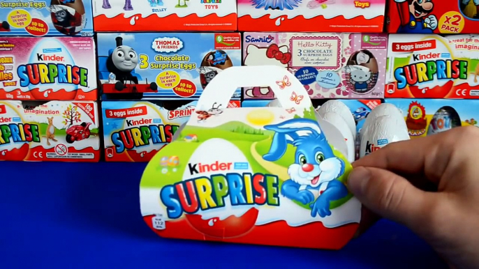 kinder Surprise Easter Eggs Surprise Eggs Easter Bunny Kinder Sorpresa Kinder Meglepetés