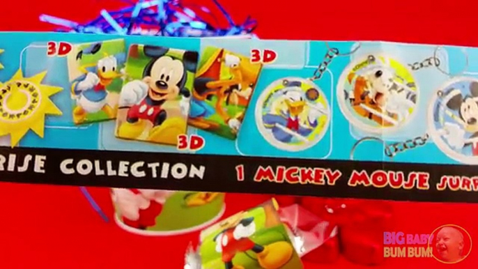 MICKEY MOUSE CLUBHOUSE Disney Mickey Mouse Funny Surprise Eggs Toys and Candy Video