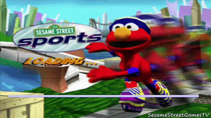 Sesame Street Sports Elmos Skating Race Game Full Walkthrough Kids Games
