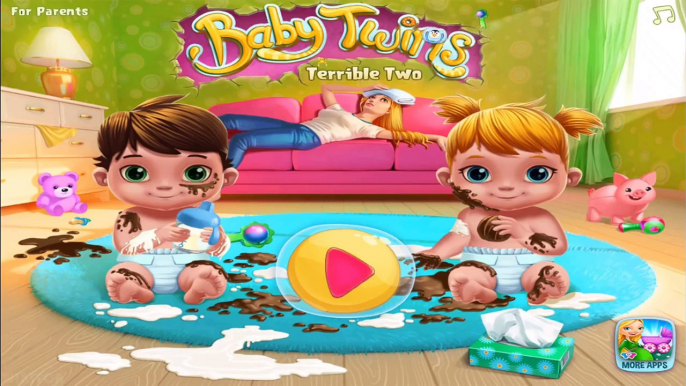 Fun Twin Baby Care - Dress Up Feed Doctor Kids Games Puzzle Education Gameplay for Children