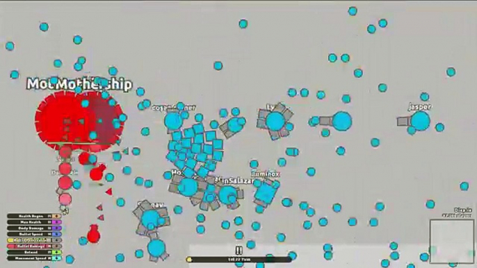 MOTHERSHIP VS ARENA CLOSER - Diep.io Mothership Gameplay New Best Tank update // Diep.io Trolling