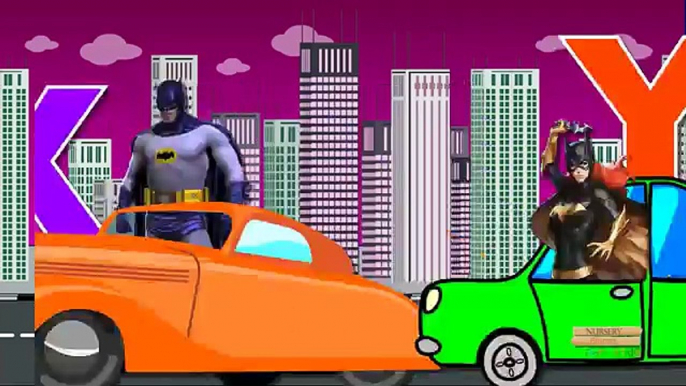 Spiderman Batman Learning ABC Songs For Children Nursery Rhymes | Best Way Of Teaching Rhymes