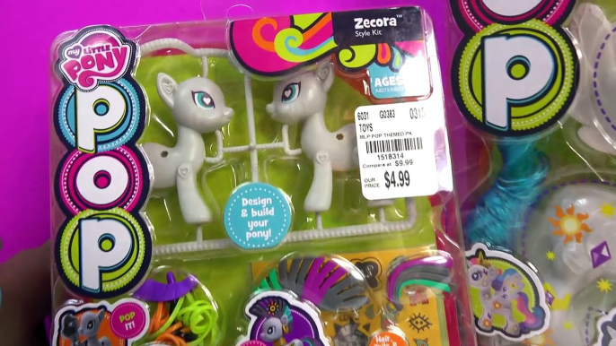 MLP POP My Little Pony Pop Cutie Mark Magic Princess Celestia Zecora Kit Playset Toy Unboxing