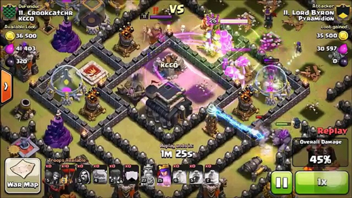 Logowiwi Strategy TH9 - How To Use Back End Loons - Clash Of Clans Strategy