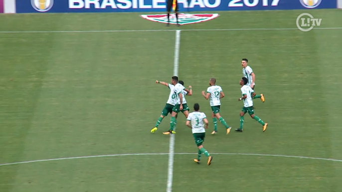 Veja o golaço de Egídio na vitória do Palmeiras no Maracanã