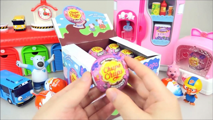 Peppa Pig Surprise eggs Chupa Chups & Kinder Joy Marvel 킨더조이 페파피그 츄파춥스 서프라이즈 에그 장난감