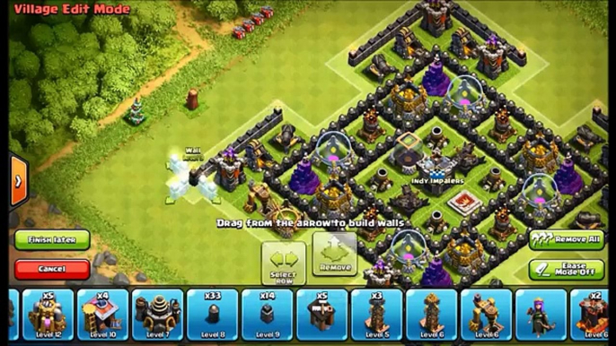 TH9 Base Defense ● Clash of Clans Town Hall 9 Base ● CoC TH9 Base Design Layout (Android Gameplay)