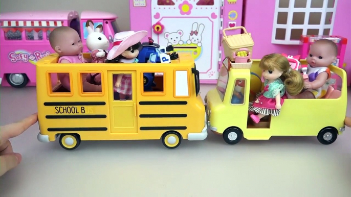 Baby Doli camping car toys baby doll play