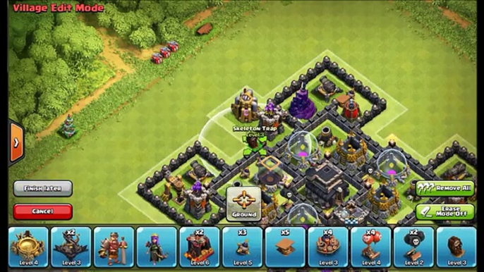 TH8 Base Defense ● Clash of Clans Town Hall 8 Base ● CoC TH8 Base Design Layout (Android Gameplay)