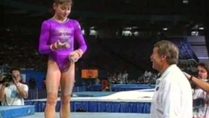 Dominique Moceanu -Uneven Bars - 1995 U.S. Gymnastics Championships - Women - Event Finals