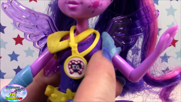 MY LITTLE PONY EQUESTRIA GIRLS Friendship Games TWILIGHT SPARKLE Shadowbolts Doll Review SETC