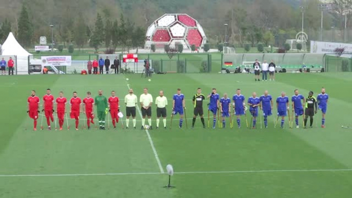 Avrupa Ampute Futbol Şampiyonası: Türkiye: 7 - Almanya: 0