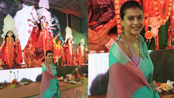 Kajol Begins Durga Puja 2017 Celebrations | Navratri 2017