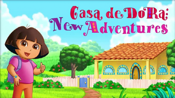 dora the explore - Casa de Dora - New Adventures! - dora learn color , number and names of fruits