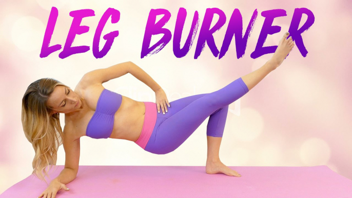 Slim Legs & Inner Thighs with Becca ♥ Yoga Workout, 20 Minutes At Home Fitness, Beginners Thigh Gap